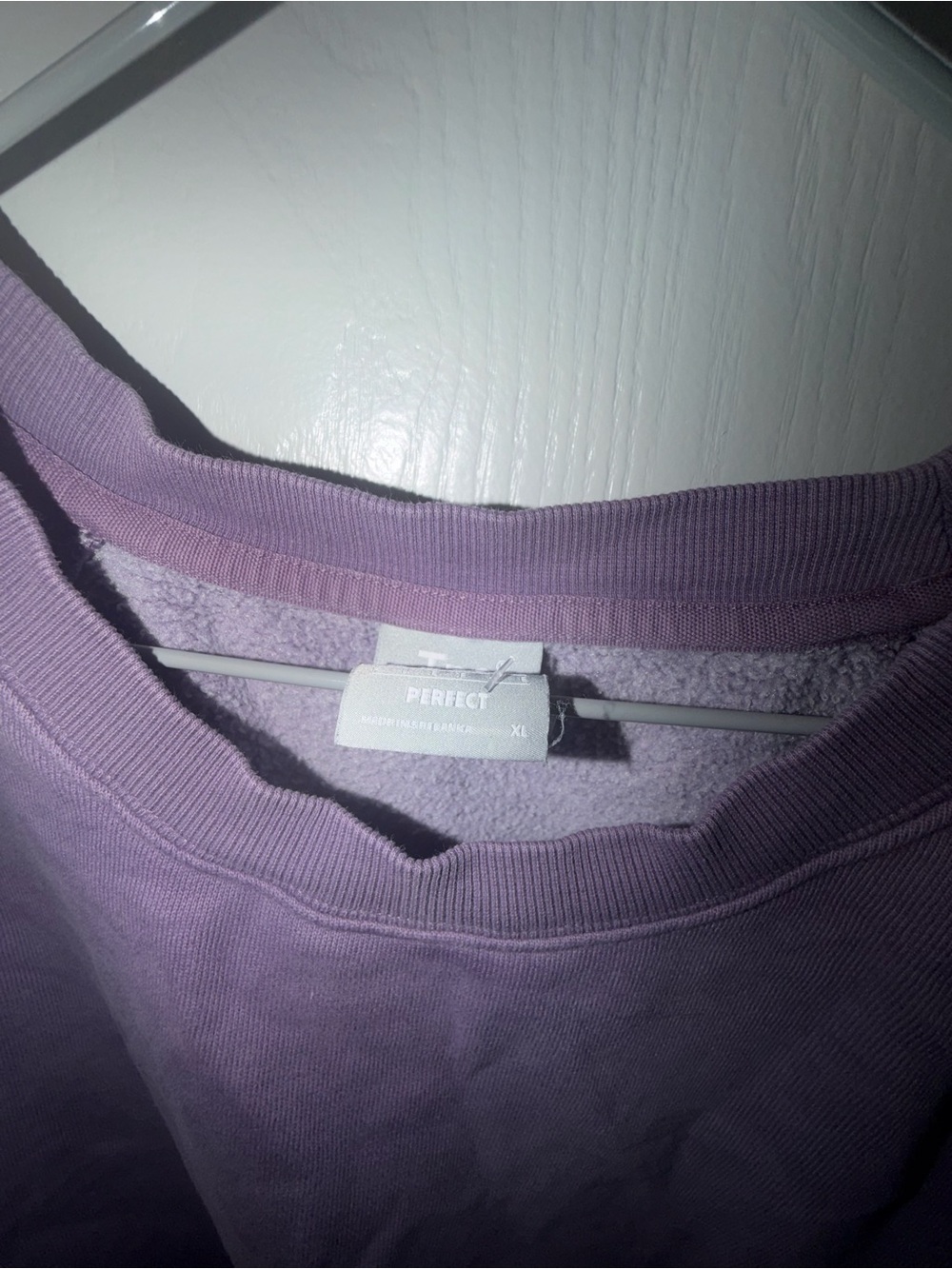 TNA Lavender Crewneck Sweatshirt - Pastel Purple Pullover